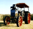 3/4 Front View of Charlie's 25-40 Rumely Oil Pull