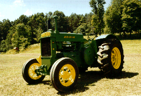 Restored 1936 John Deere AR Antique Tractor