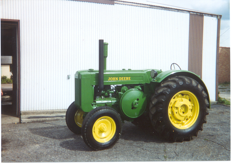 Dean Slavick's 1948 John Deere Model D